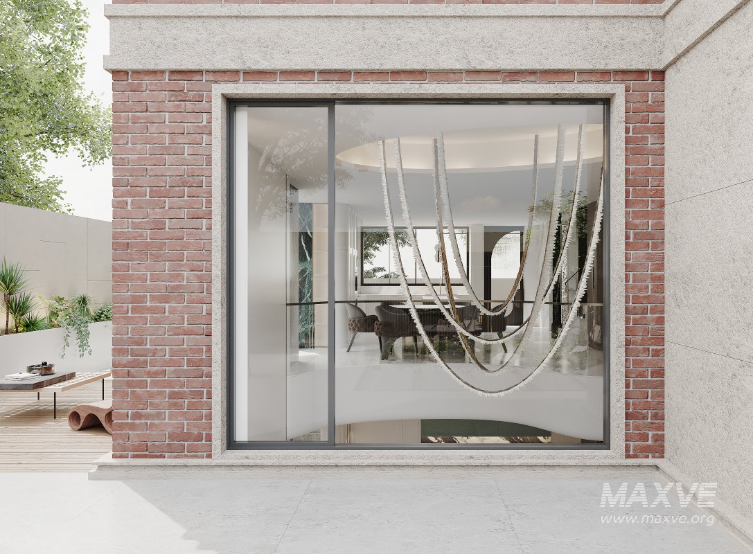 Luxury villa interior and courtyard - Image 19