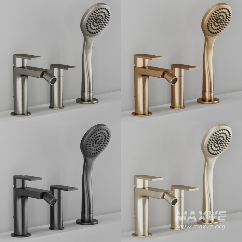 Gessi Manzoni bathroom faucet collection set 2 - Image 7