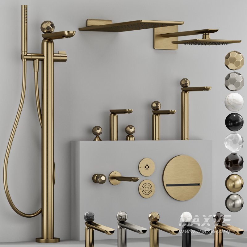 GESSI PERLE BATHROOM FAUCET COLLECTION - Image 1