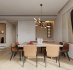 Modern living room and dining room interior scene - Thumbnail 5