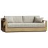 Bal Harbour Outdoor Teak Sofa - Thumbnail 2