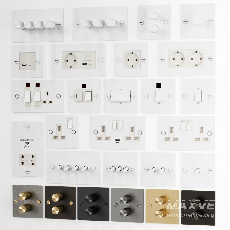 Buster& Punch Switches +Sockets collection - Image 1