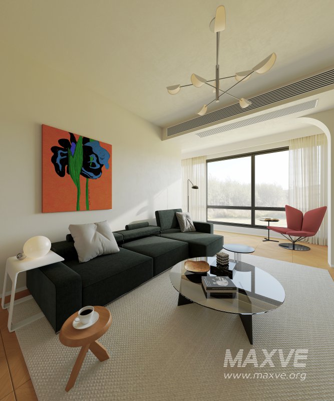 Modern living and dining room - Image 7
