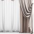Silk and Cotton Curtain Set 80 - Thumbnail 4