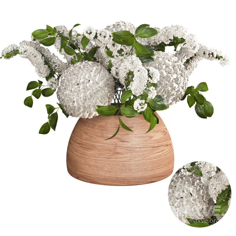 Bouquet with Hydrangeas Set - Image 1