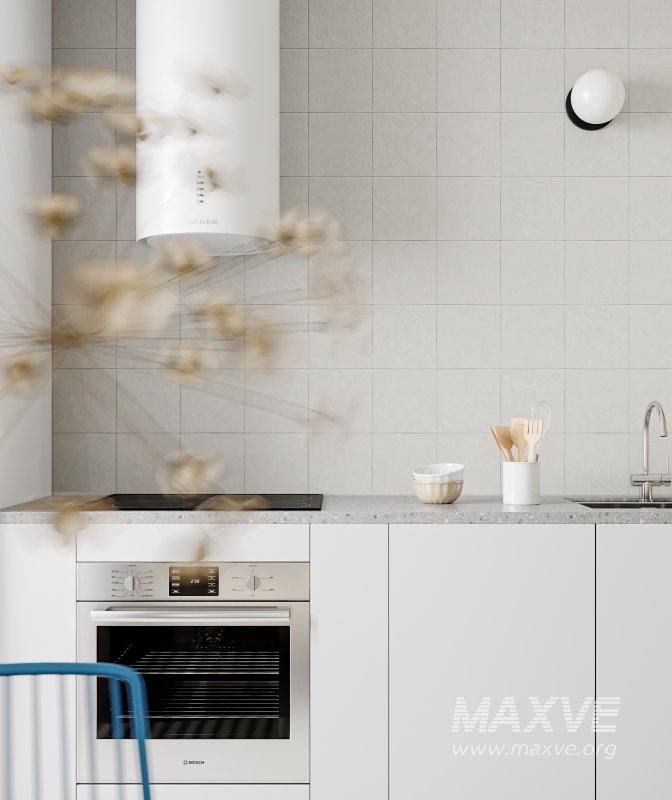 Modern living room and dining room interior scene - Image 4