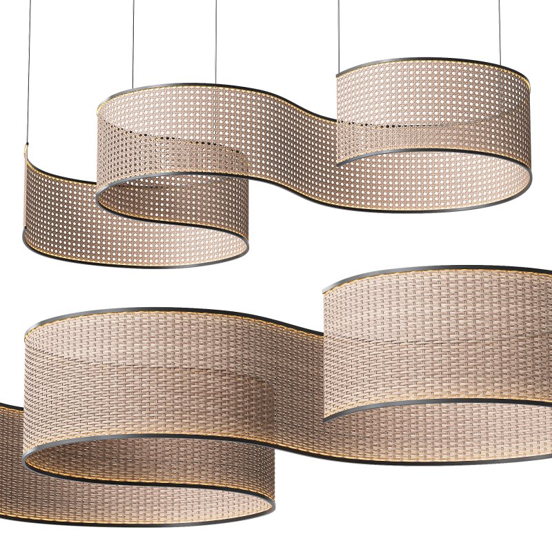 Japandi Style Flow Pendant Light - Image 1