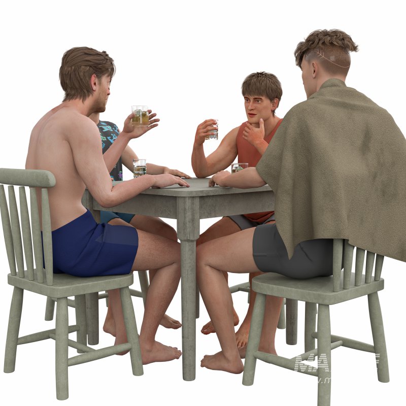 casual summer out fit male - Image 3