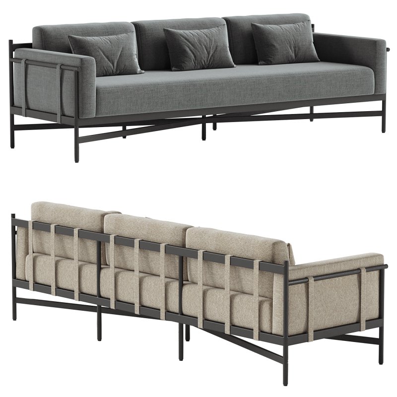 Hearst Outdoor Sofa - Image 4