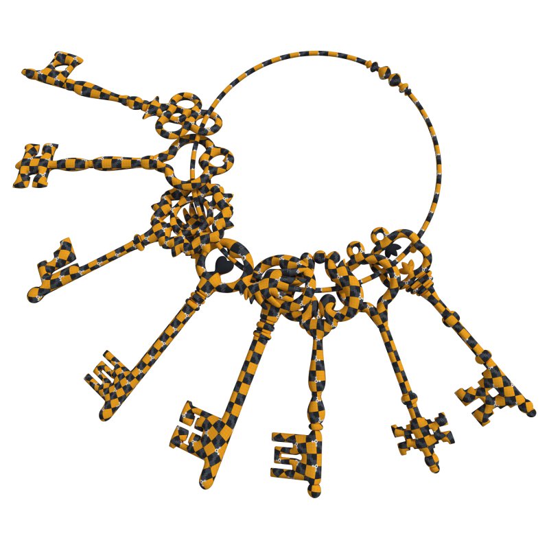 Vintage key ring 04 - Image 7