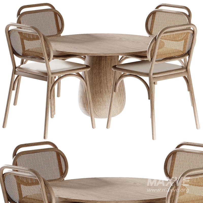 Dining set 013 - Image 1