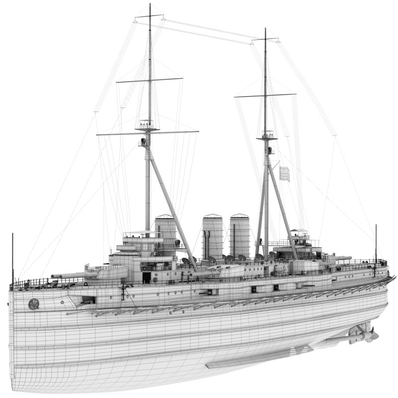 IJN Kawachi Japanese battleship - Image 5