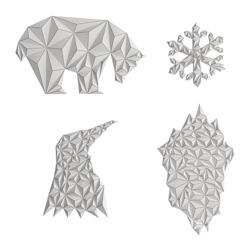 Paper art work 14 PBR - Image 7