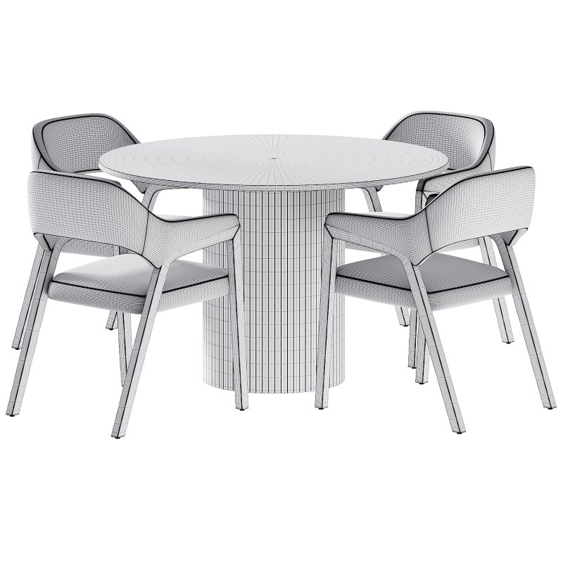 Dining set 02 - Image 3