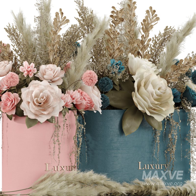 Bouquet of flowers set 010 - Image 6