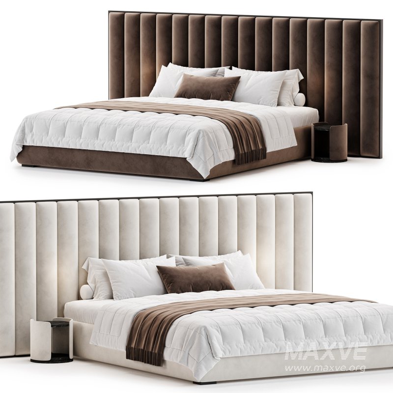 Haymon Velvet Bed by Mercer 41 - Image 2