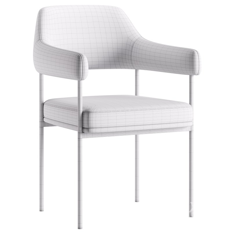 Corduroy Armchair Zoe - Image 6