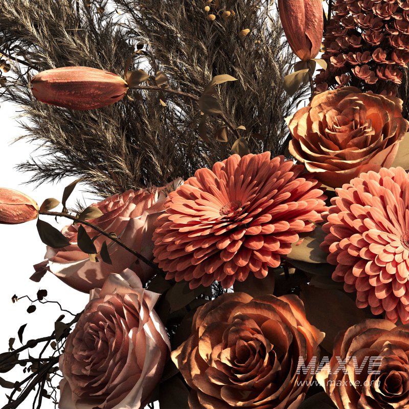 Bouquet of flowers set 001 - Image 4