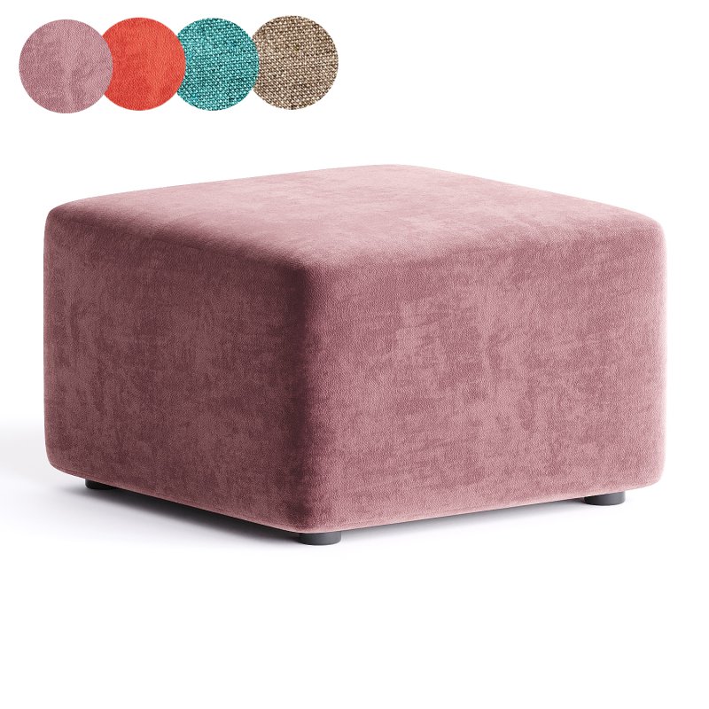 pouf square dame - Image 5