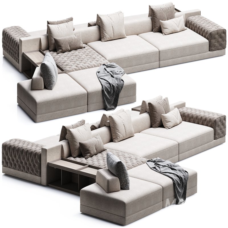 Miller Double Sofa by Frigerio - Image 1