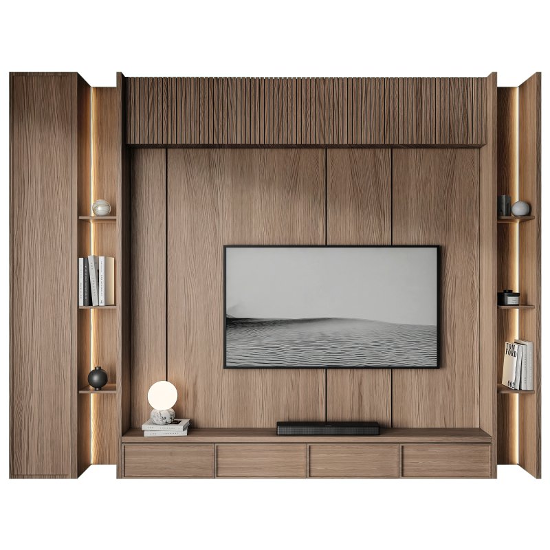 tv wall set 26 - Image 1