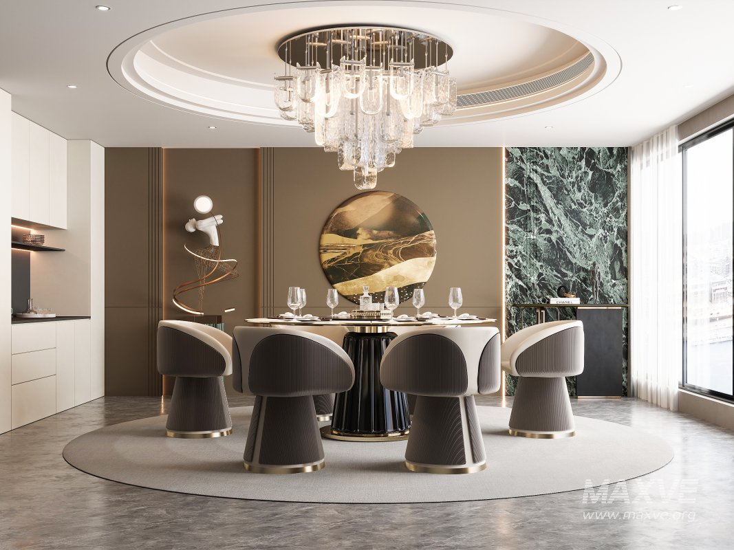 Modern dining room - Image 1