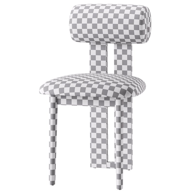 Galen Cream Boucle Dining Chair - Image 6