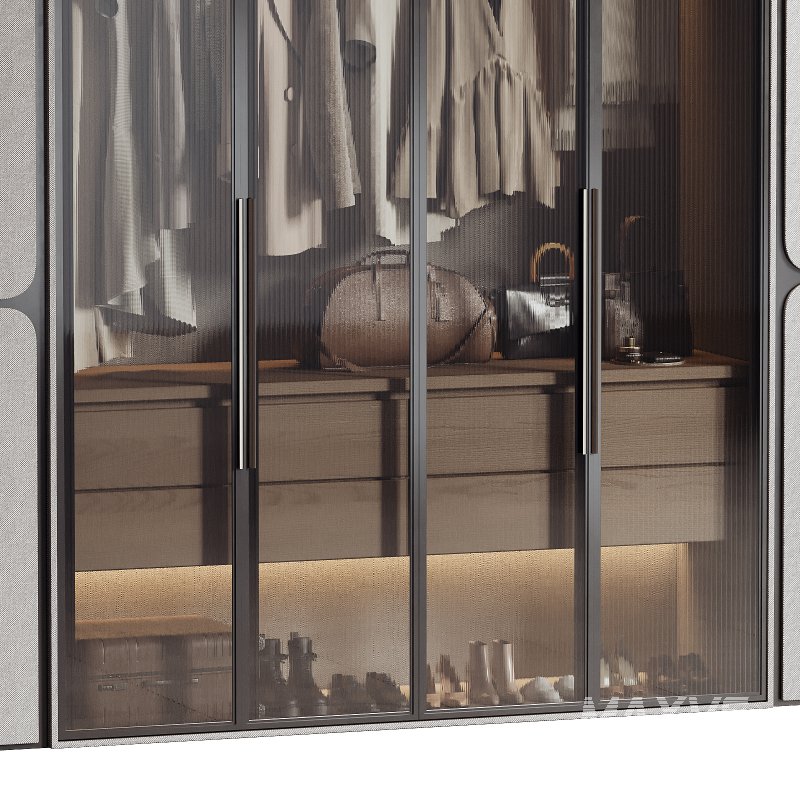 Contemporary Wardrobe Closet 06 - Image 2