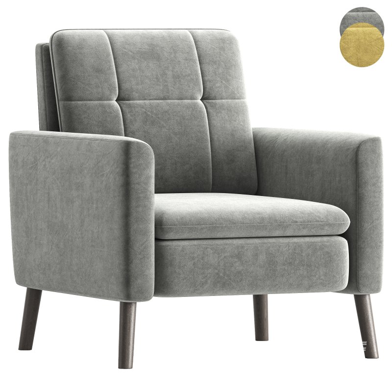 Bopp Upholstered Armchair - Image 1