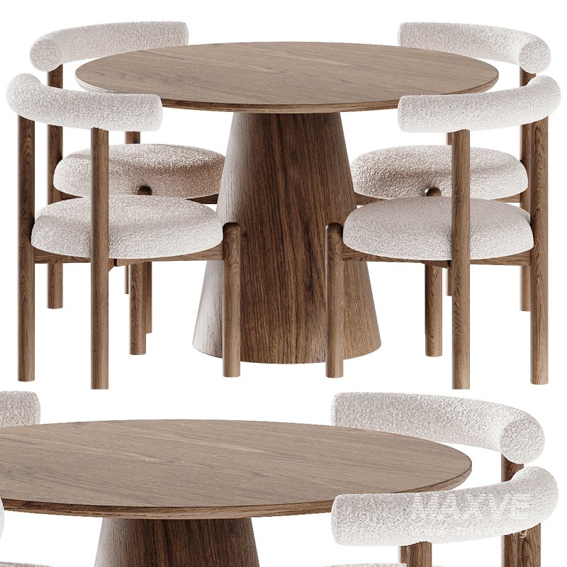 Dining set 022 - Image 1