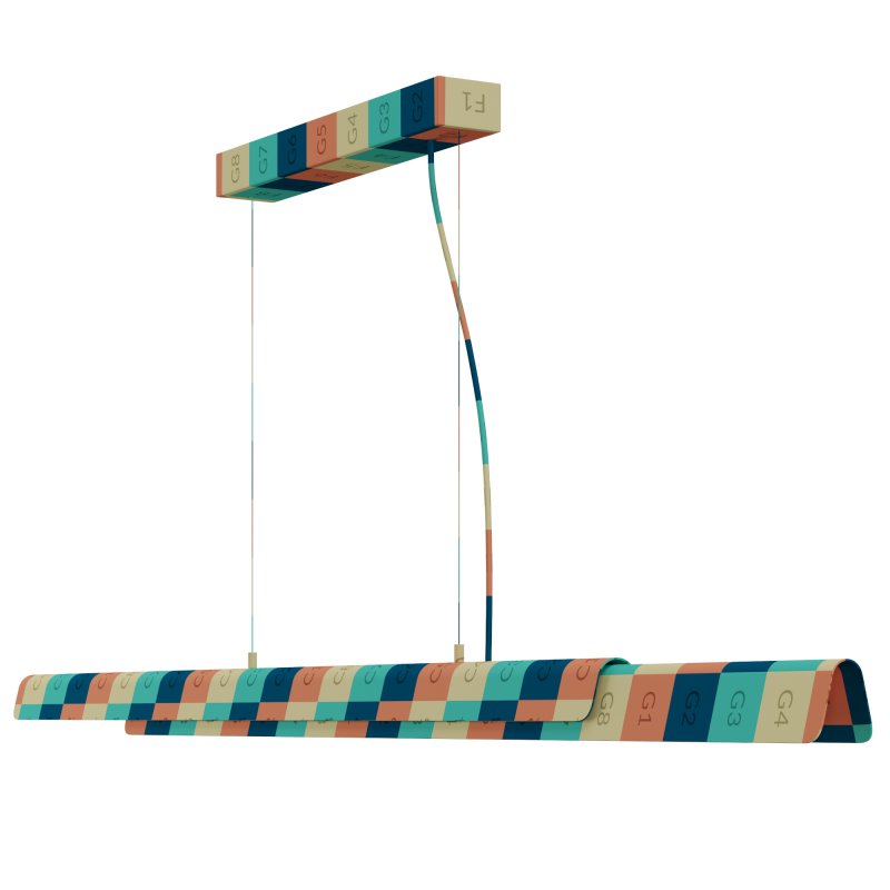 Dala Linear Pendant Light by KDLN - Image 3