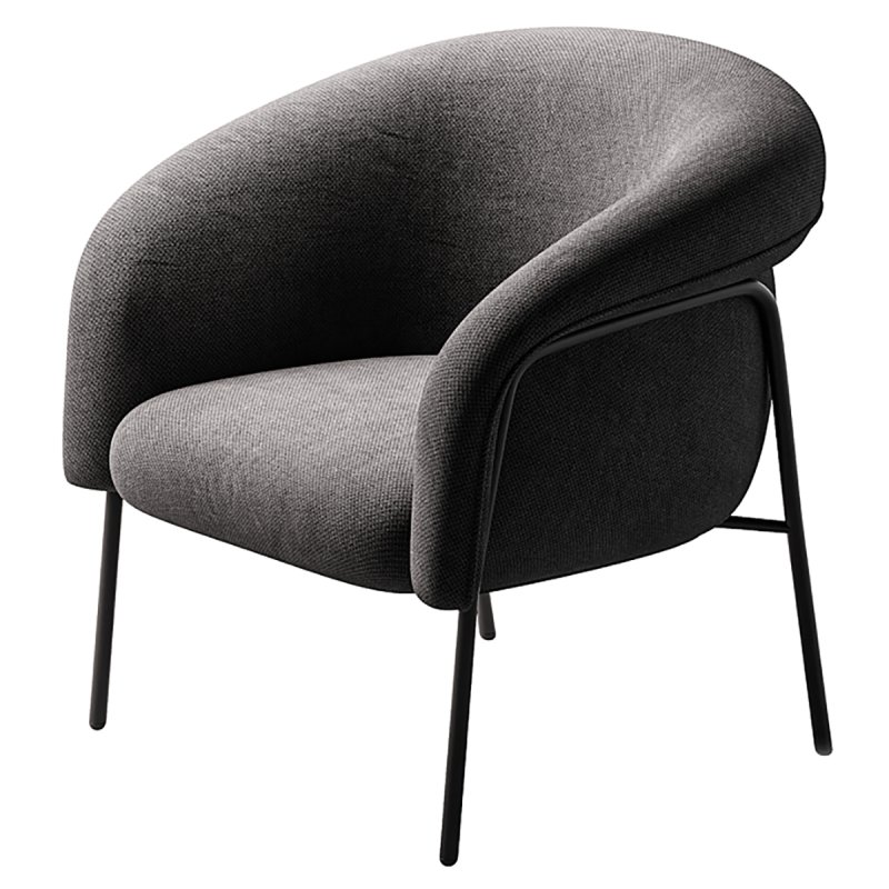 ARMCHAIR KENSOL Velvet Blue - Image 2