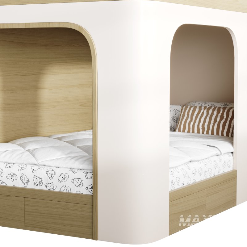 Bunk bed for kids 011 - Image 2