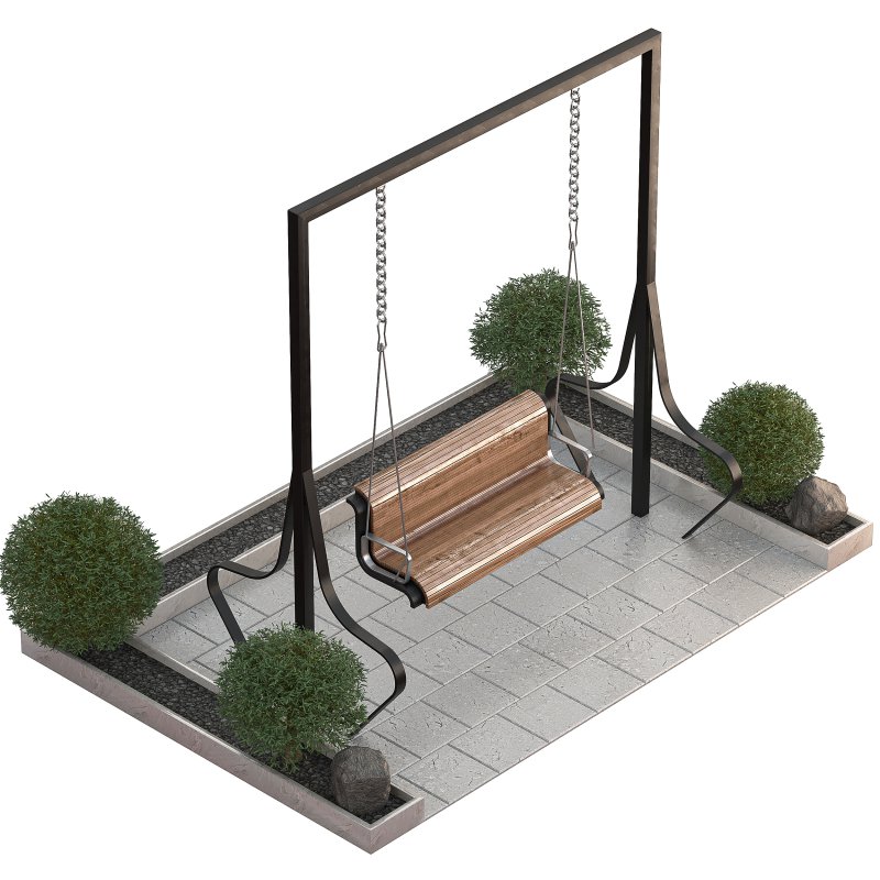Garden Swing 04 - Image 4
