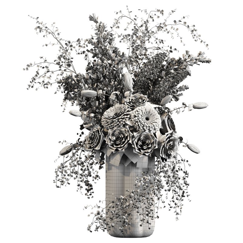 Bouquet of flowers set 001 - Image 2