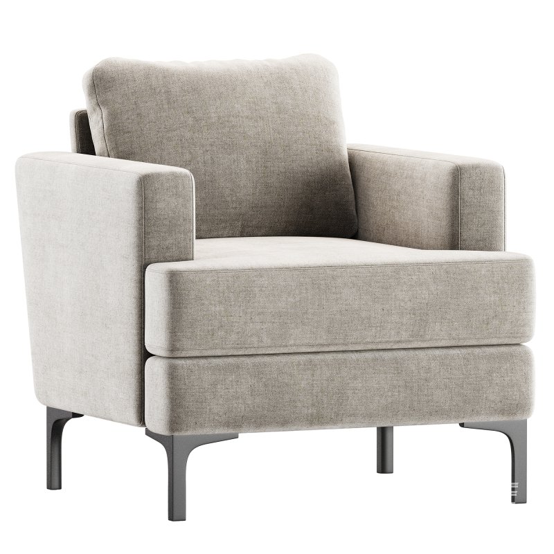 Upholstered Club Chair - Image 2