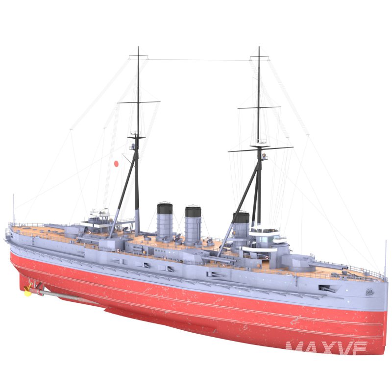 IJN Kawachi Japanese battleship - Image 4