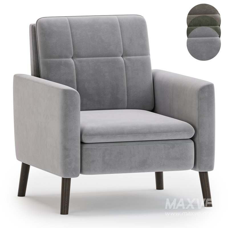 Bopp Upholstered Armchair - Image 3