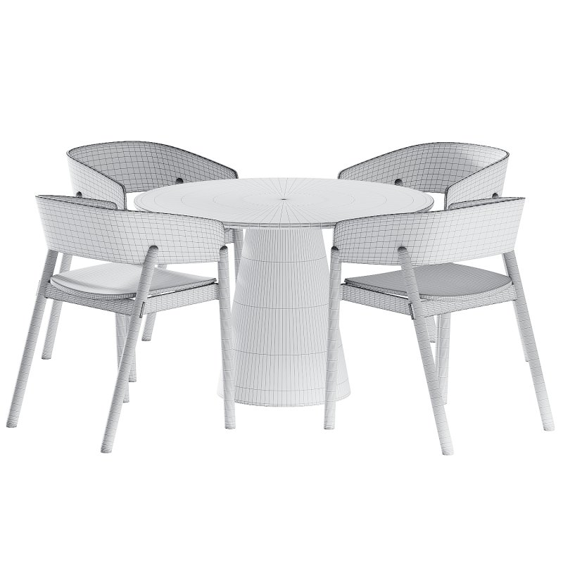 Dining set 08 - Image 3