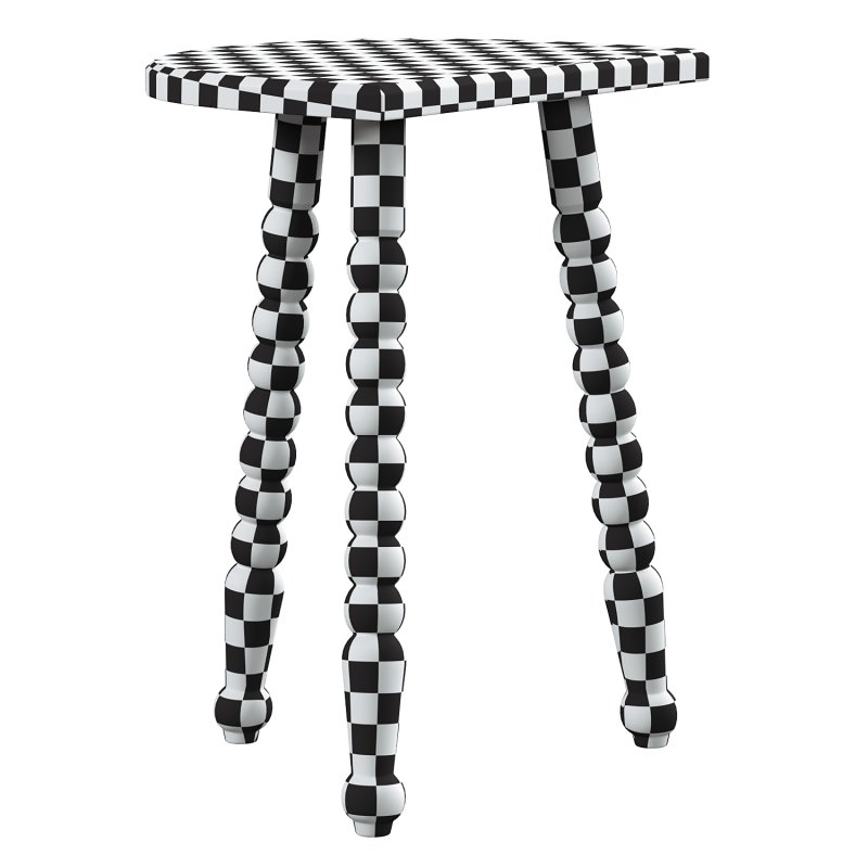 Alice Wood Stool - Image 4
