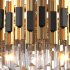 Black and Gold Round Chandelier - Thumbnail 5