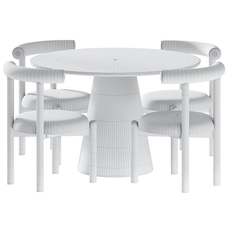 Dining set 022 - Image 3