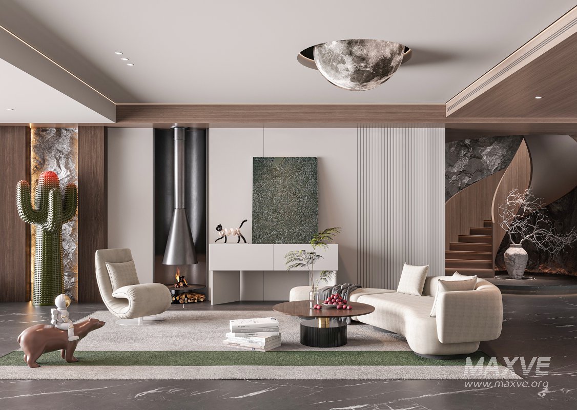 Modern living room - Image 1