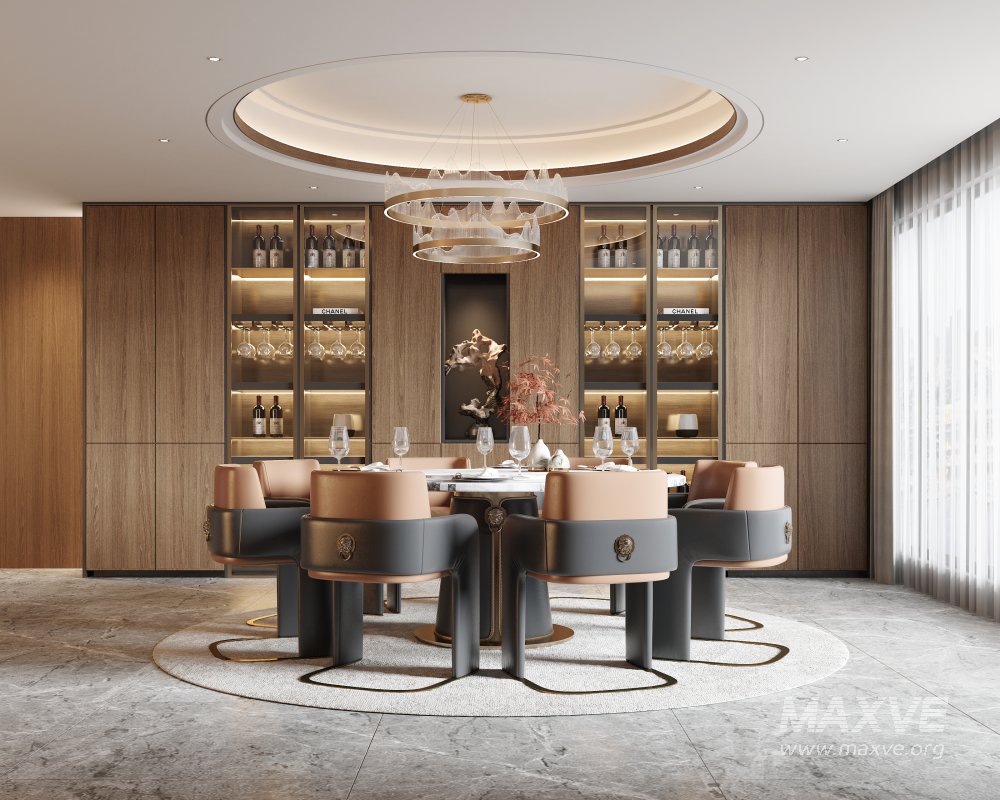 modern dining room - Image 1