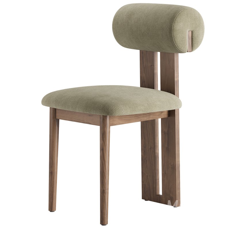 Galen Cream Boucle Dining Chair - Image 9