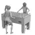 Girl Foosball – Characters Playing Foosball - Thumbnail 4