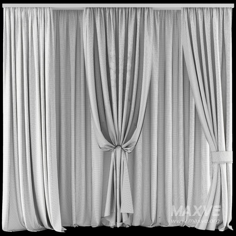 Silk and Cotton Curtain Set 82 - Image 4