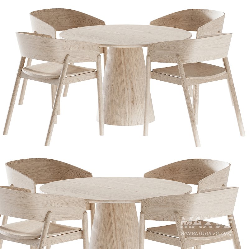 Dining set 08 - Image 1