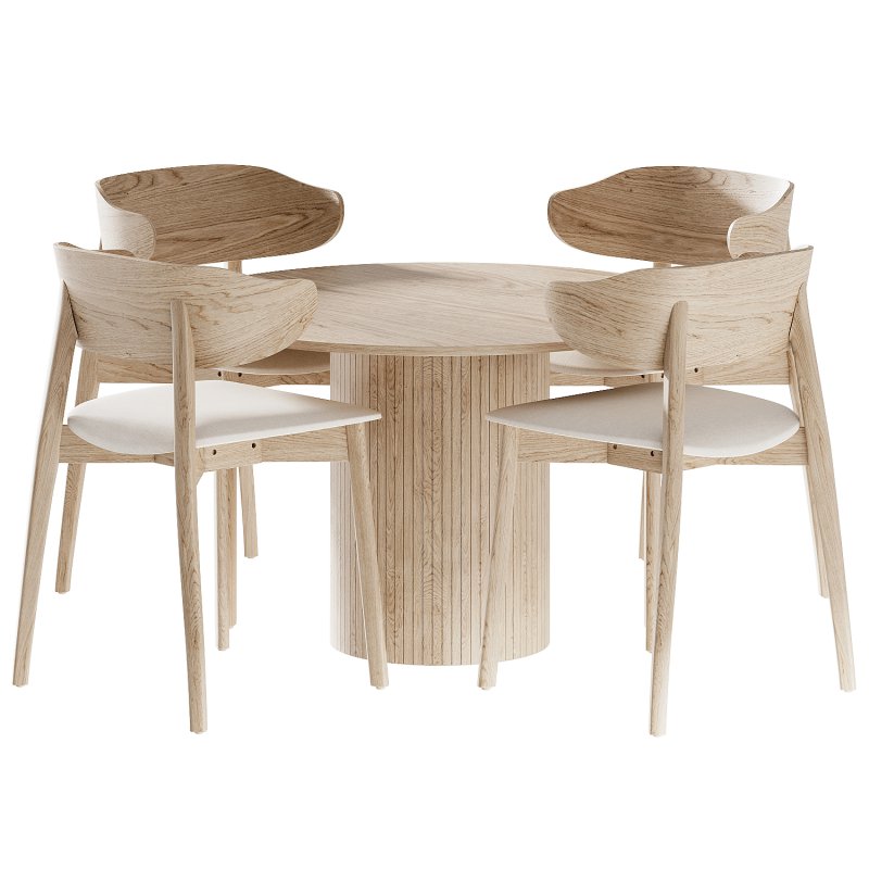 Dining set 010 - Image 2