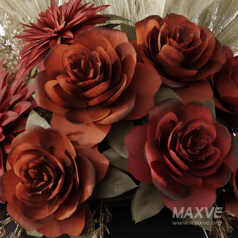 Bouquet of flowers set 09 - Image 6